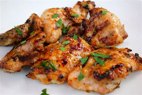 Easy Spicy Grilled Chicken Thighs Saucey Sauce