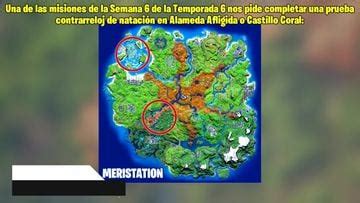 Fortnite completa la prueba contrarreloj de natación en Alameda