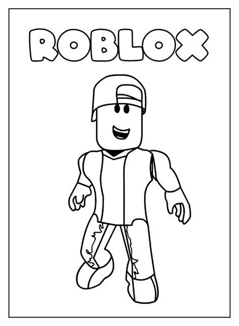 Desenhos Educativos De Roblox Para Colorir Bora Colorir