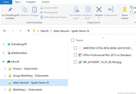 Onedrive For Business Mit Mir Geteilte Dateien Synchronisieren Hans