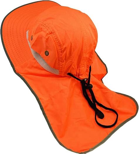 1 Pack Hi Vis Reflective Work Safety Boonie Snap Hat High Visibility