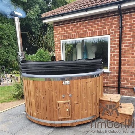 Wood Burning Heated Hot Tubs With Jets Timberin Rojal Dan Hull United Kingdom