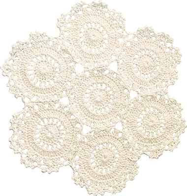 Amazon Grelucgo Handmade Crochet Cotton Lace Table Placemats