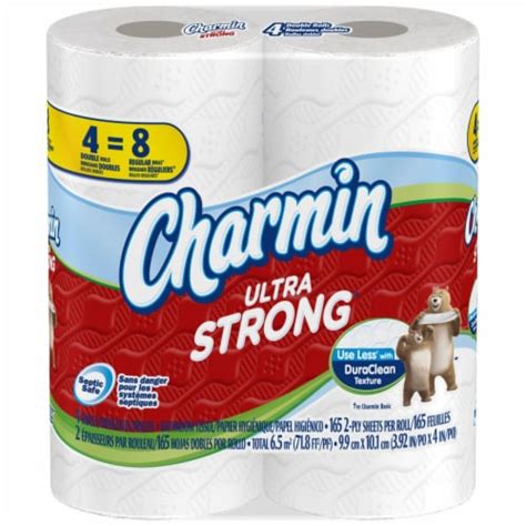 Charmin Ultra Strong Double Roll Bath Tissue Rolls Kroger