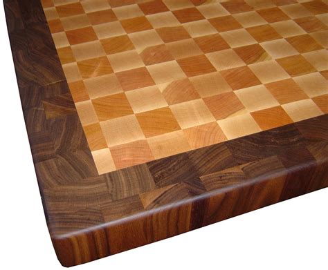 Butcher Block Countertops With Patterns By Grothouse