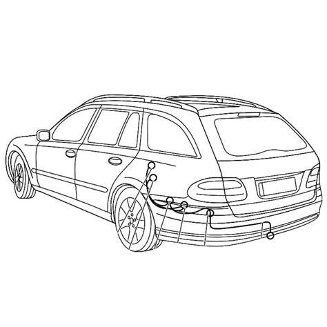 GDW AHK für Mercedes E Klasse Limousine 02 09 starr 13 pol WESTFALIA