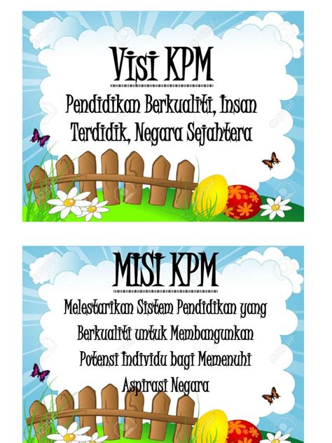 Misi Visi Kpm Pdf