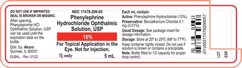 DailyMed - PHENYLEPHRINE HYDROCHLORIDE solution/ drops