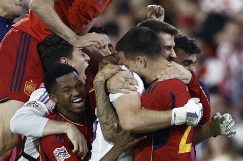 España gana la Liga de Naciones de la UEFA en los penales ante Croacia