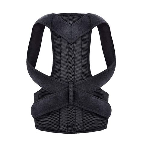 Back Posture Correction, Full Back Support Brace Back and Shoulder ...