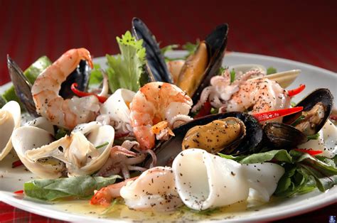 Морепродукты. Морские деликатесы. Польза для организма