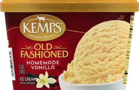 Kemps Old Fashioned Homemade Vanilla Ice Cream Tub Oz Kroger