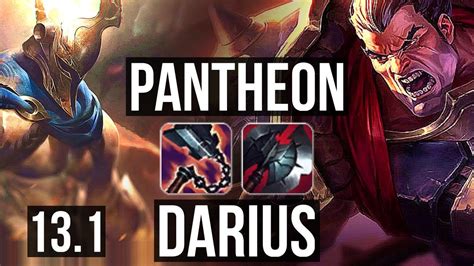 Pantheon Vs Darius Top Games M Mastery Kr Master