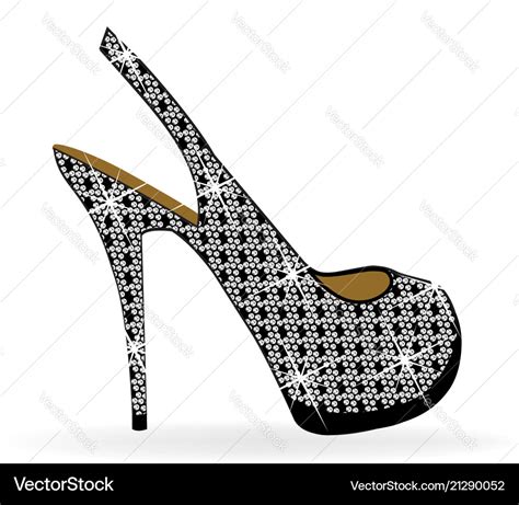 Women High Heel Shoes Royalty Free Vector Image