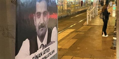 Sinan Ateş cinayeti aydınlatılsın afişleri İstanbul sokaklarında