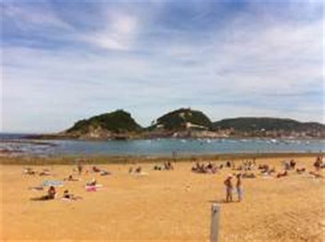 Ondarreta beach in San Sebastian