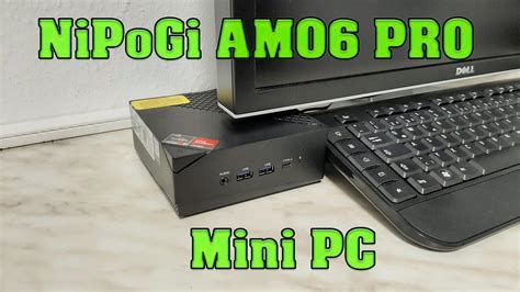 Nipogi Am Pro Mini Pc Test Youtube