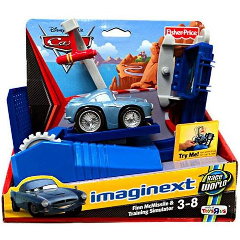 Disney Cars Imaginext Finn Mcmissle And Training Simulator Playset