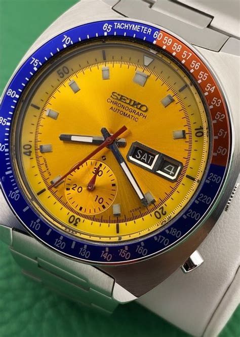 Seiko No Reserve Price Pogue Yellow Dial Catawiki