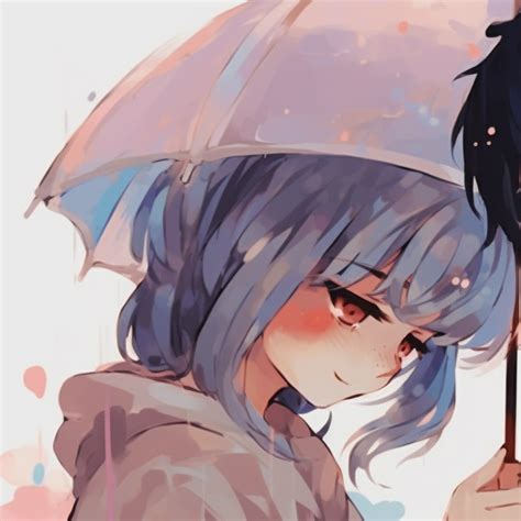 Rainy Day Romance Anime Anime Couples Matching Pfp Aesthetic