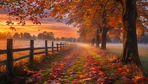 Tranquil Autumn Forest Wallpapers Wallpaper Cave