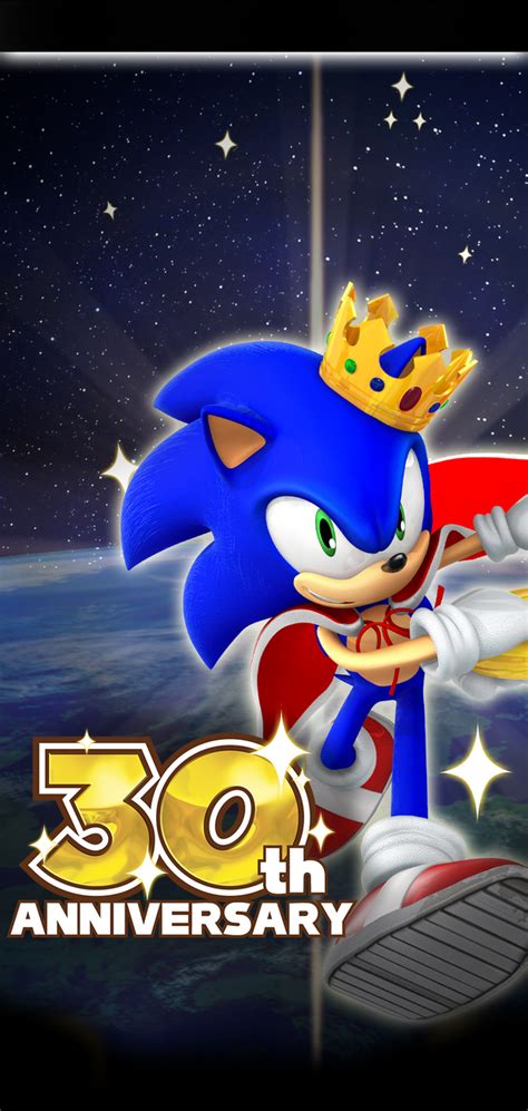 Sonic 30th Anniversary Phone Wallpaper By Nibroc Rock On Deviantart