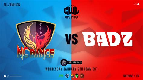 Ni Chang Dance Vs Badzinger CWL Esports Round Of 16 By Suzie Gaming