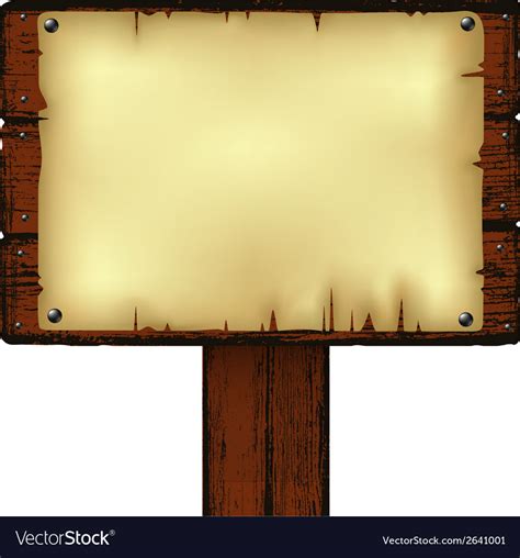 Notice board Royalty Free Vector Image - VectorStock