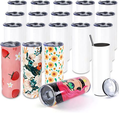 Amazon Htvront Pack Sublimation Tumblers Oz Sublimation