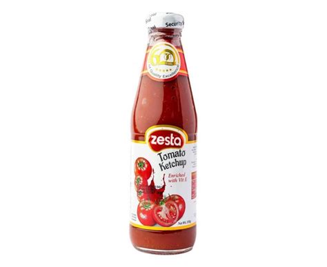 Zesta Tomato Ketchup Glass X G Bulkbox Wholesale