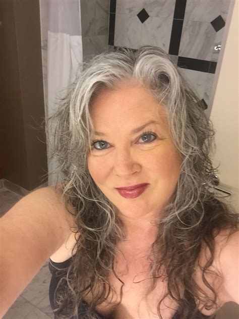 Transition To Gray Hair Aging And Going Gray Gracefully Silver Hair