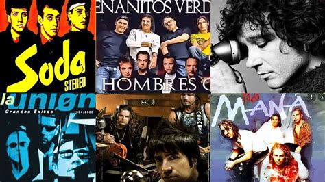 Mix Lo Mejor Del Rock En Espanol Maná Hombres G Soda Stereo