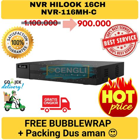 Jual Nvr Cctv Hilook 16ch Nvr 116mh C 16 Channel Indonesiashopee Indonesia