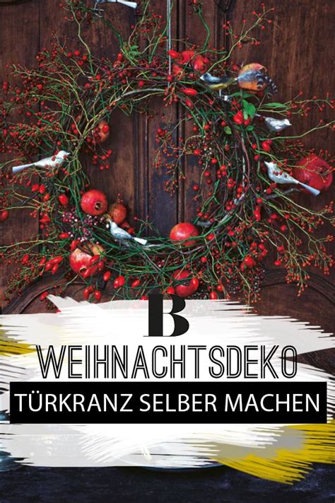 T Rkranz F R Weihnachten Selber Machen So Einfach Geht S