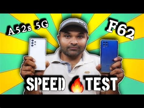 Samsung A52s 5G Vs Samsung F62 SpeedTest Comparison Snapdragon 778G Vs