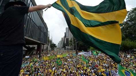 Stunning photos of Brazil's massive anti-government protests - Vox