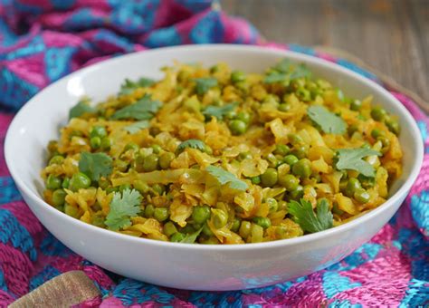 Instant Pot Indian Cabbage And Peas Bandh Gobi Matar Sabzi My Heart