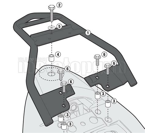 GIVI TOPCASE SIMPLY III E470NT TRA GER SUZUKI INAZUMA 250 2014 14