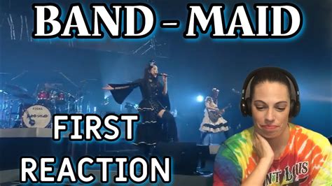 AMERICANS FIRST TIME HEARING BAND MAID DOMINATION YouTube