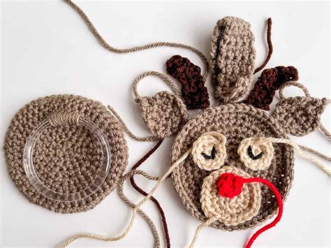 Reindeer Crochet Pattern Free Towel Topper Pattern