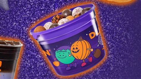 Dunkin Donuts Halloween Munchkin Buckets Release Date Where To Buy Price And All You Need To