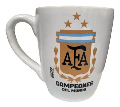 Taza Messi Selección Argentina Mundial Qatar 2022 Ceramica en venta en