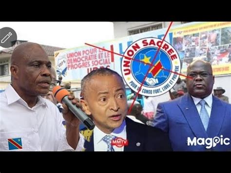 Urgent Katumbi Atumbi Zamba Verites Fayulu Mukwege Bloque Contre