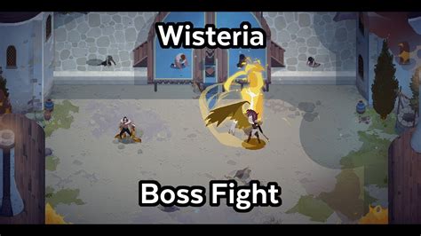 Wisteria Boss Fight The Mageseeker Youtube