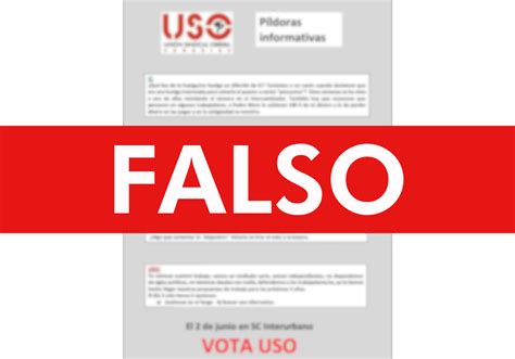 USO denuncia la campaña sucia en TITSA USO CANARIAS