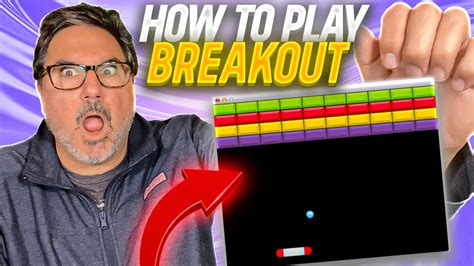 Let S Play Breakout Classic S Atari Arcade Game Youtube