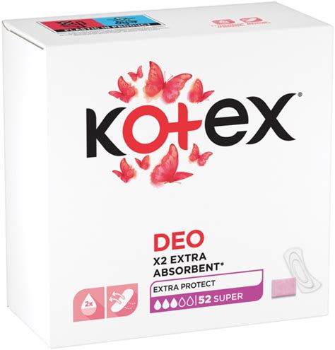 Kotex Super Deo Prot Ge Slips Notino Fr