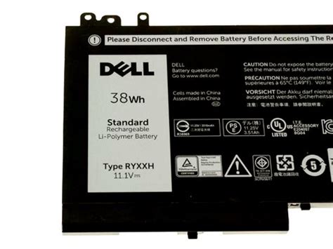 RYXXH Original Battery For Dell Latitude E5250 E5450 38Wh SVP