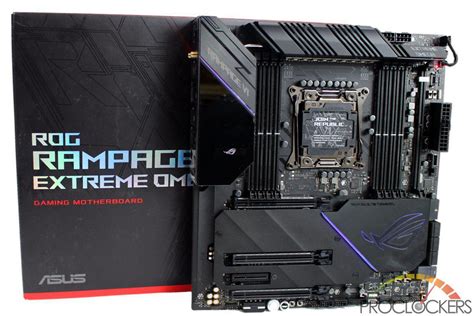 Asus Rog Rampage Vi Extreme Omega X Motherboard Review Proclockers