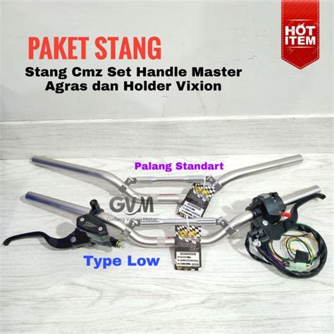 Jual Paket Stang Stir Cmz Copy Daytona Set Handle Master Rem Copy Rcb